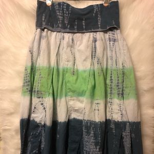 Tye Dye Broom Skirt